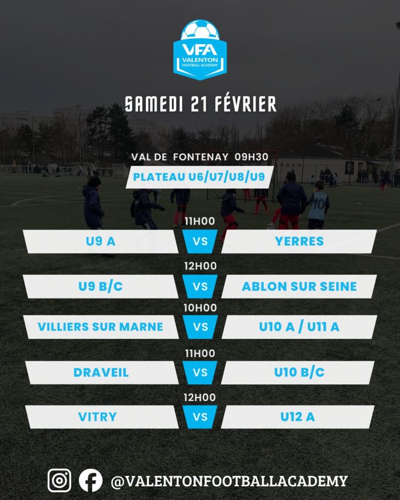 Prochain match valenton