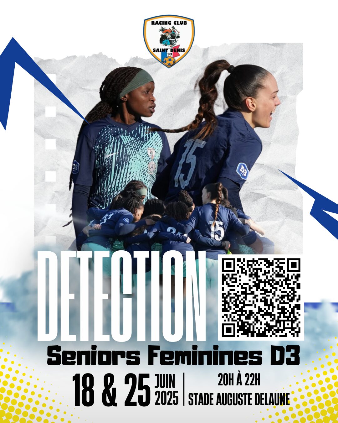 Copie de White and Blue Modern Greyscale Soccer Match-up Sports Instagram Post