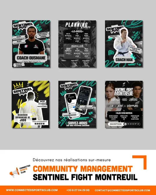 Community management · Sentinel Fight Montreuil