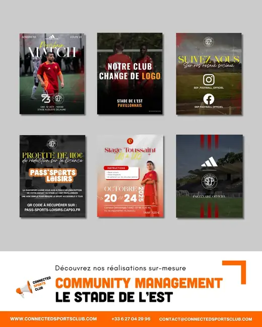 Community management · Le Stade de l'Est